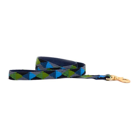 Durable Patterned Dog Leash 6 Feet – Stylish Pet Leash with Brass Clip | Made in USA Auburn Leathercrafters  item