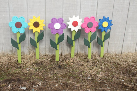Durable Poly Lumber Flower Stake for Garden Yard Decor – Amish Craftsmanship | Made in USA Amish Toy Box  Decorative Flower