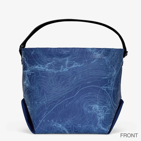 Durable Waterproof Outdoor Tote Bag – North Cascades Map Design – Made in USA | eqpd GearBucket eqpd 