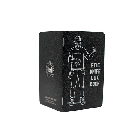 EDC Knife Log Book – Compact Pocket Notebook | Made in USA All American Maker 