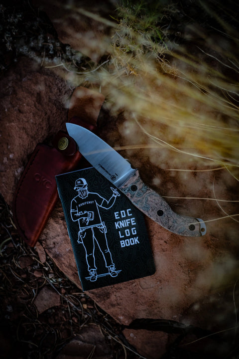 EDC Knife Log Book – Compact Pocket Notebook | Made in USA All American Maker 