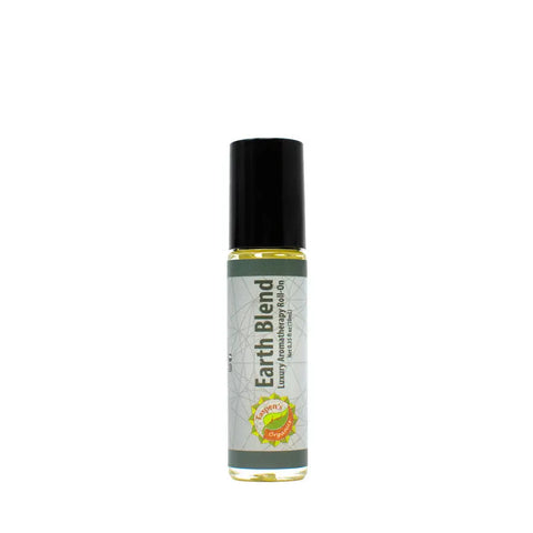 Earth Blend Aromatherapy Roll-On – Organic Essential Oil Calm | Made in USA Taspen's Organics  Aromatherapy (8)