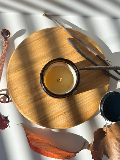 Earth Musk & Fire Tallow Candle Born to be Free  Candle