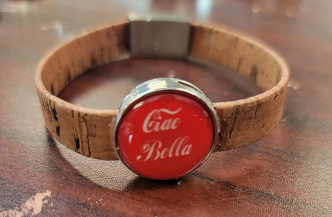 Eco-Friendly Cork Magnetic Bracelet – Handcrafted Lightweight Band with Magnetic Clasp | Made in USA Michelle Marie Boutique  Bracelets