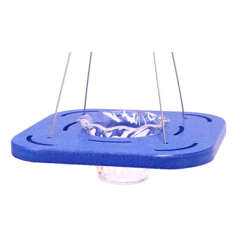Eco-Friendly Oriole Bird Feeder – Recycled Poly Lumber Jelly Cup Feeder | Made in USA Amish Toy Box 