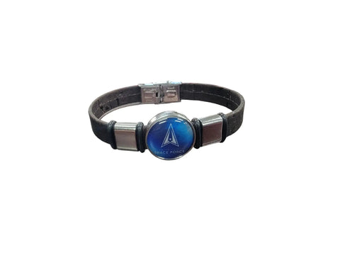 Eco-Friendly Space Force Cork Bracelet for Men and Women – 5 Sizes Available | Made in USA Michelle Marie Boutique  Bracelets