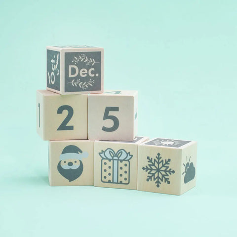 Educational Perpetual Wooden Block Calendar for Kids – Uncle Goose 7-Piece Set | Made in USA with Sustainable Basswood Uncle Goose  Grow