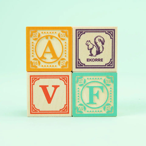 Educational Swedish Alphabet Blocks for Toddlers – 1.75 Inch Cubes | Made in USA Uncle Goose  Languages