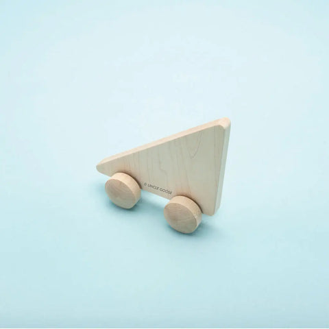 Educational Wooden Triangle Roller STEM Toy for Kids - Uncle Goose Hard Maple Design | Made in USA Uncle Goose  Rollers