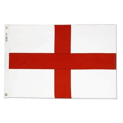 England Flag – Durable 200 Denier Outdoor Nylon with UV-Resistant Dyes | Made in USA Freedom Flag and Pole 