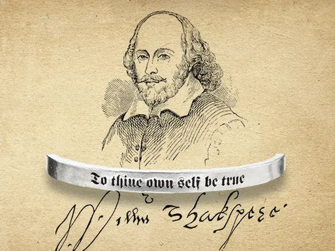 Engraved Shakespeare Quote Cuff Bracelet – To Thine Own Self Be True – Handcrafted Bracelet | Made in USA Whitney Howard Designs  Cuff Bracelets