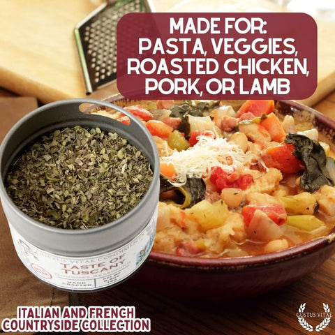 European Countryside Spice Blend Set – 3 Handcrafted Tins | Made in USA Gustus Vitae  Collections & Gift Sets