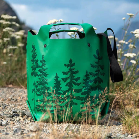 Evergreen LastBag 17 Liter Tote Bag – Waterproof Industrial Vinyl – Reusable Tote | Made in USA eqpd  LastBags 64.00 17" Shoulder / Kelly