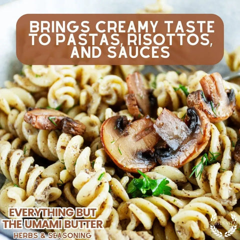 Everything But The Umami Butter 6.6 oz – Handcrafted Gourmet Herb Seasoning Blend | Made in USA Gustus Vitae  Gourmet Seasonings