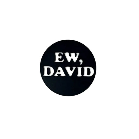 Ew David Funny 4 Inch Plastic Fridge Magnet – Made in USA Chatelet Manufacturing 