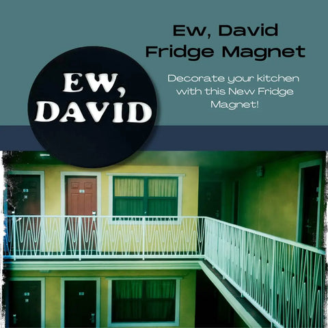 Ew David Funny 4 Inch Plastic Fridge Magnet – Made in USA Chatelet Manufacturing 