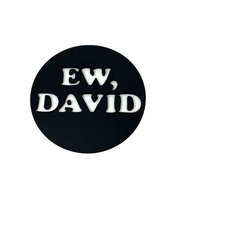 Ew David Funny 4 Inch Plastic Fridge Magnet – Made in USA Chatelet Manufacturing 