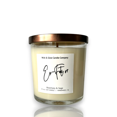Ex-Factor Luxury Scented Candle Wick and Glow Candle Company™  Candles
