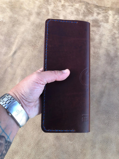 Handcrafted Leather Rancher Log Covers – Durable Outdoor Journal Sleeve | Made in USA Sully + Proper Supply 