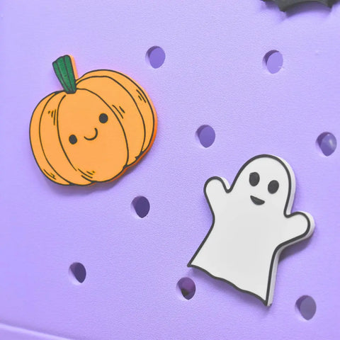 FRESHe Pumpkin Bag Charm – Sustainable Accessory | Made in USA Chatelet Manufacturing 