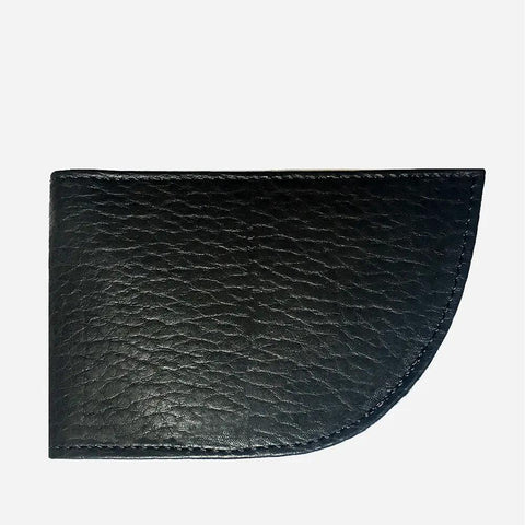 Factory Second Previously Embossed Made in Maine Front Pocket Wallet - Black Rogue Industries  Handbags, Wallets & Cases 45.00 Bison Black - PREVIOUSLY EMBOSSED - Nantucket Styl