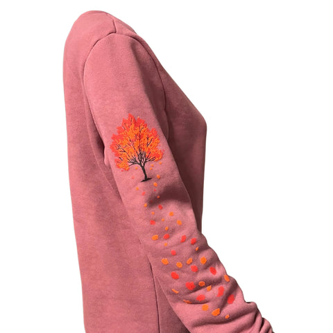 Fall Maple Crew Fireside Pine  Hoodie