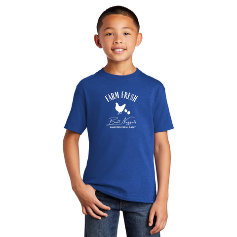 Farm Fresh Butt Nuggets Organic Cotton Unisex T-Shirt – Made in USA Suede Kloth 