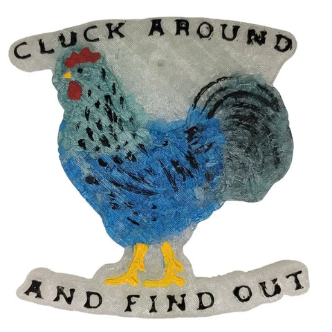 Farmhouse Rooster Car Air Freshener – Scented Vehicle Accessory | Made in USA with Quirky Chicken Design Bath Bums  Car Freshies