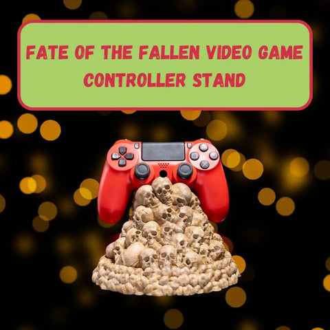 Fate of the Fallen Skull Controller Stand 3D Printed – Made in USA Chatelet Manufacturing 