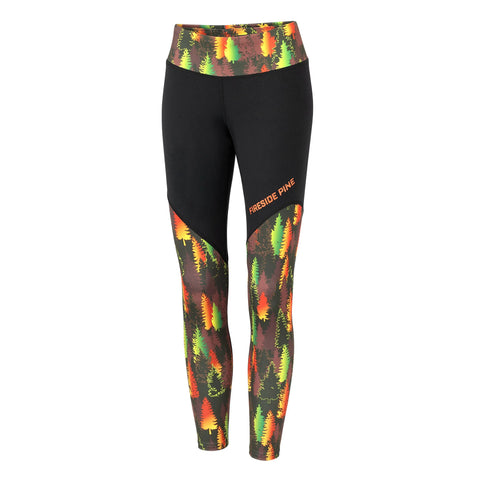 Fireside Pine Aspen Fall 7/8 Leggings – Women's Activewear | Made in USA Fireside Pine  Leggings