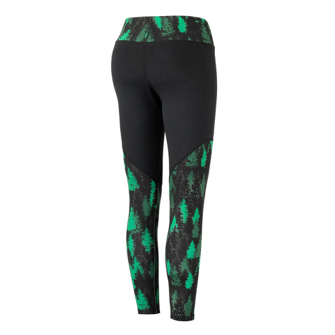 Fireside Pine Forest Green Leggings – Stretch Performance Activewear | Made in USA Fireside Pine  Leggings