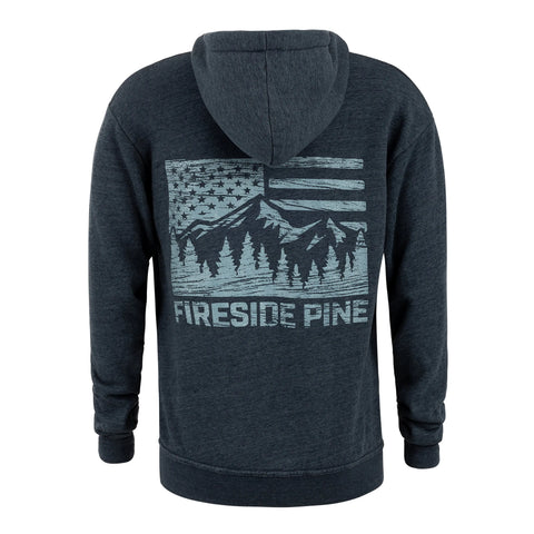 Fireside Pine Total Eclipse Hoodie – Premium Cotton Blend Sweatshirt | Made in USA Fireside Pine  Hoodie