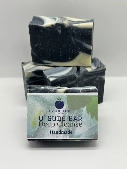 Five O’ Clock Co Handmade O’ Suds Bar – Natural Patchouli Herb Soap | Made in USA Five O' Clock Co. 