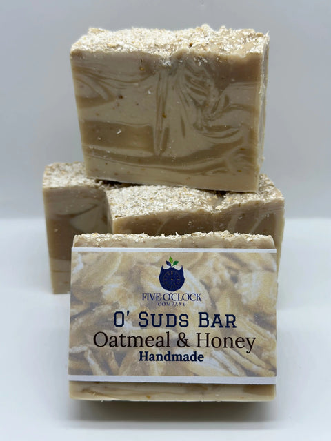 Five O’ Clock Co Handmade O’ Suds Bar – Natural Patchouli Herb Soap | Made in USA Five O' Clock Co. 