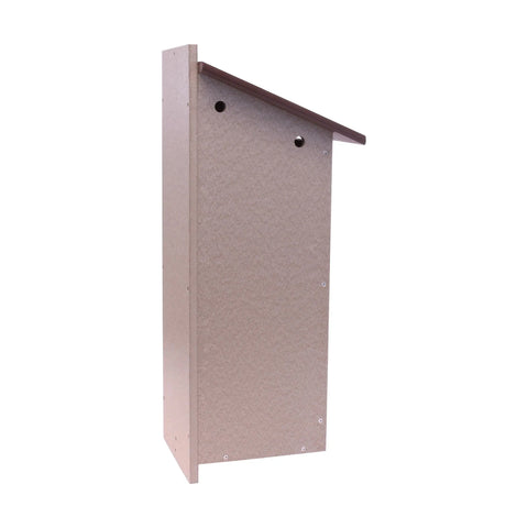 Flicker Birdhouse Nesting Box 8x8x24 Inch – Eco-Friendly Poly Lumber with Ventilation | Made in USA Amish Toy Box 
