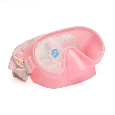 Flutter Youth Butterfly Swim Mask Goggles – Anti-Fog Clear Lenses – Comfortable Fit Ages 4-8 | Assembled In USA Splash Place  Youth Swim Mask