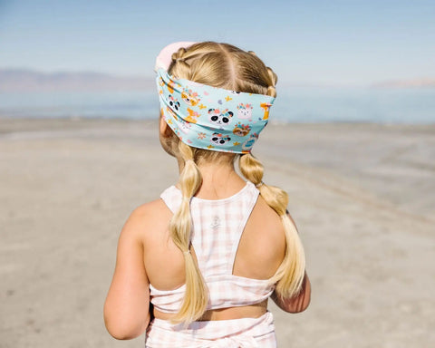 Forest Friends Youth Swim Mask with Animal Print Adjustable Strap – Comfortable Anti-Fog Swim Goggles | Assembled In USA Splash Place  Youth Swim Mask