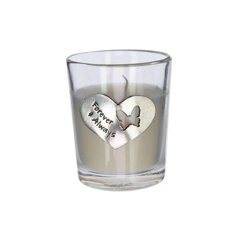 Forever Treasured Memorial Soy Candle – Unscented Tribute Candle | Made in USA Whitney Howard Designs  Candles