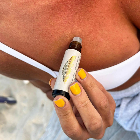 Free Spirit Essence Roll-On Oil 10ml – Unisex Organic Avocado Oil Blend with Patchouli Lavender | Made in USA Born to be Free  Essence Roll-On Oil
