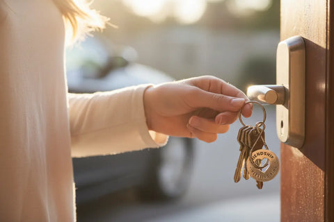 Friendship Blessing Ring Charm – Recycled Pewter Token | Made in USA Whitney Howard Designs  Blessing Ring