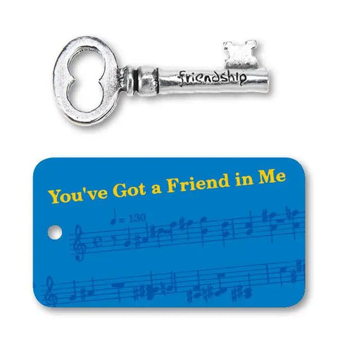 Friendship Key Charm – Recycled Lead-Free Pewter | Whitney Howard Designs | Made in USA Accessory Gift Whitney Howard Designs  Keys