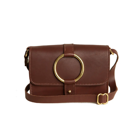 Full-Grain Leather 5-Pocket Crossbody Bag – Handcrafted Organizer | Made in USA Urban Southern  Bags