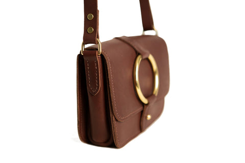 Full-Grain Leather 5-Pocket Crossbody Bag – Handcrafted Organizer | Made in USA Urban Southern  Bags