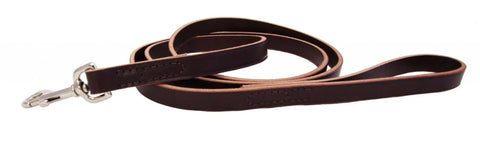Full-Grain Leather Dog Training Leash – Durable Bridle Leather Lead | Auburn Leathercrafters Made in USA Auburn Leathercrafters  item
