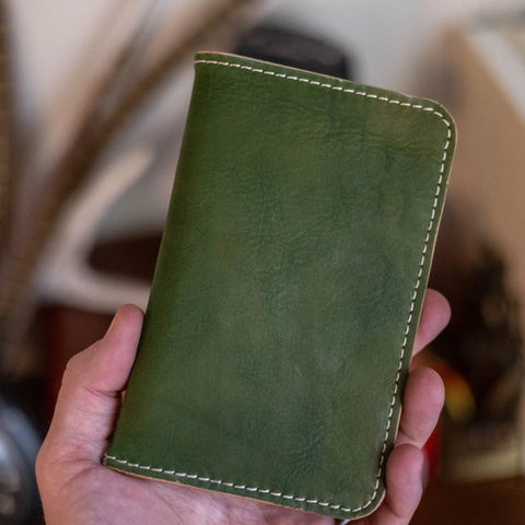 Full-Grain Leather Field Notes Cover – Durable Book Accessory – Made in USA with Timeless Design KC Laser Co 