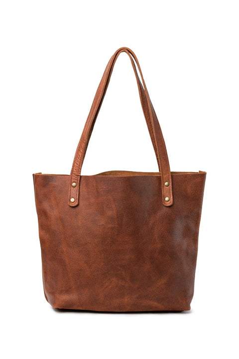 Full-Grain Leather Fore Street Tote Bag – Women's Everyday Carry | Made in USA Rogue Industries  Tote Bag