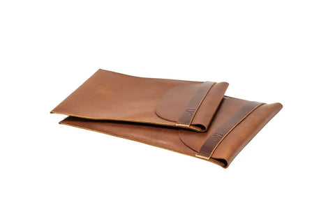Full-Grain Leather Laptop Sleeve 15 Inch – Slim Minimalist MacBook Case | Handcrafted in USA Urban Southern  Accessories