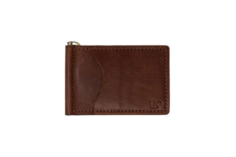 Full-Grain Leather Money Clip Bifold Wallet – Minimalist Men’s Wallet | Made in USA Urban Southern  Wallets