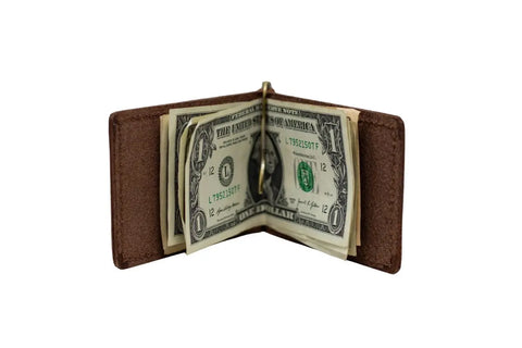 Full-Grain Leather Money Clip Bifold Wallet – Minimalist Men’s Wallet | Made in USA Urban Southern  Wallets