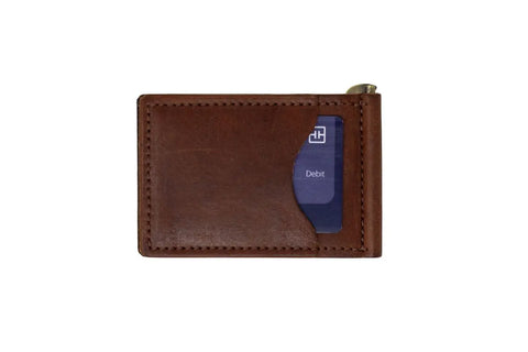 Full-Grain Leather Money Clip Bifold Wallet – Minimalist Men’s Wallet | Made in USA Urban Southern  Wallets